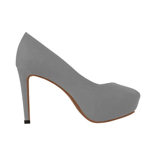 Light Grey Women's High Heels (Model 044) - kdb solution