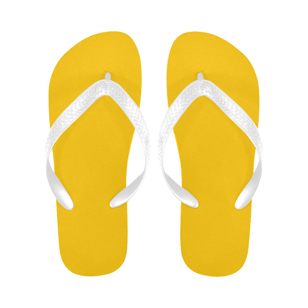 Yellow Flip Flops for Men/Women (Model 040) - kdb solution