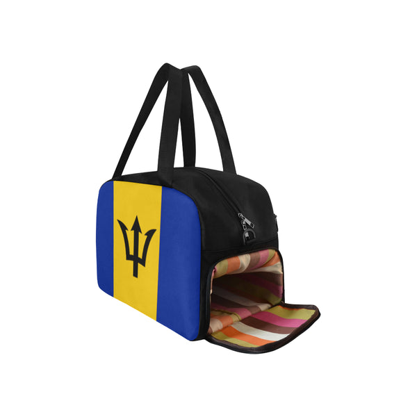 Barbados Flag 1 Fitness/Overnight bag (Model 1671) - kdb solution
