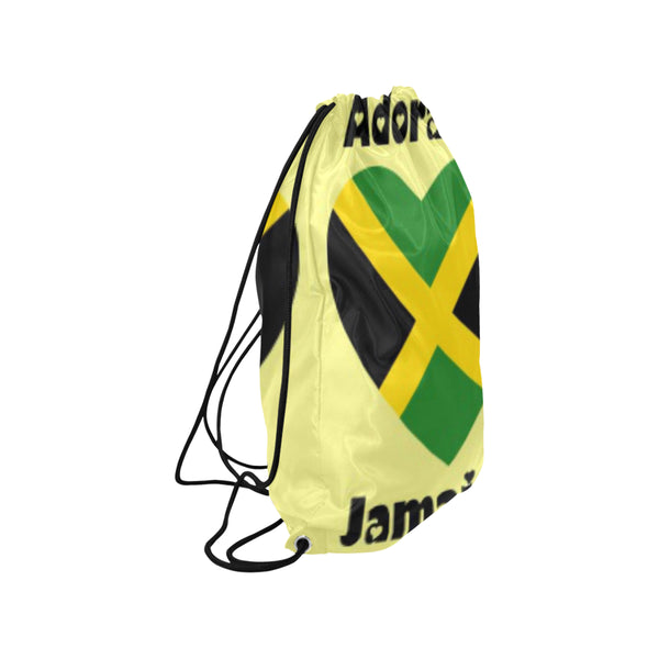 Adorable Jamaica Drawstring Medium Bag Model 1604 (Twin Sides) 13.8"(W) * 18.1"(H) - kdb solution