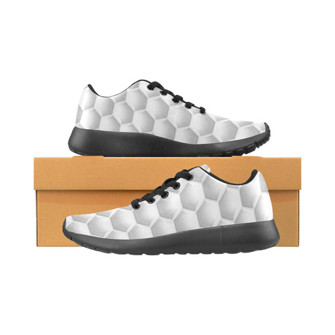 White Honeycomb Men’s Running Shoes (Model 020) - kdb solution