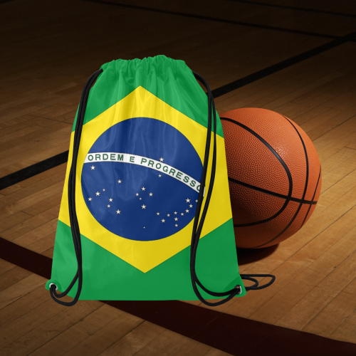Brazil Medium Drawstring Bag Model 1604 (Twin Sides) 13.8"(W) * 18.1"(H) - kdb solution