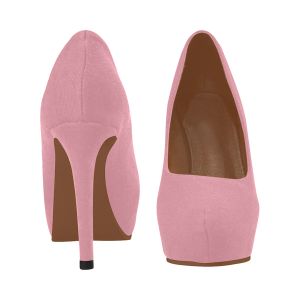 Light Pink Women's High Heels (Model 044) - kdb solution
