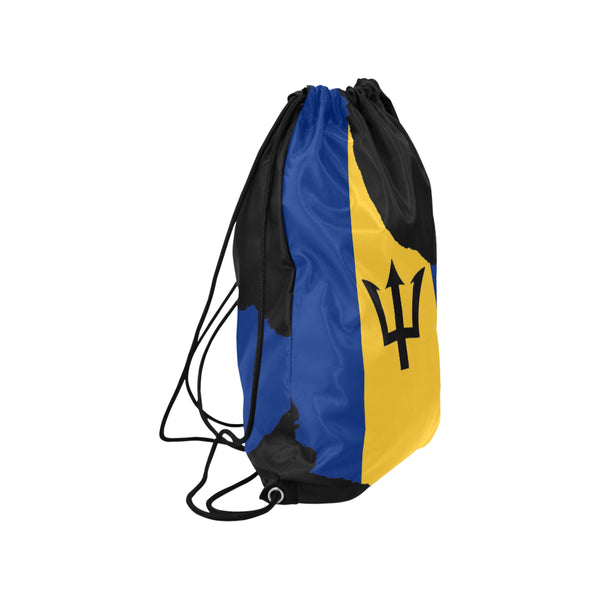 Barbados Island Drawstring Medium Bag Model 1604 (Twin Sides) 13.8"(W) * 18.1"(H) - kdb solution