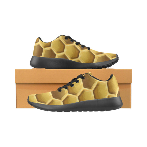 Gold honeycomb Men’s Running Shoes (Model 020) - kdb solution