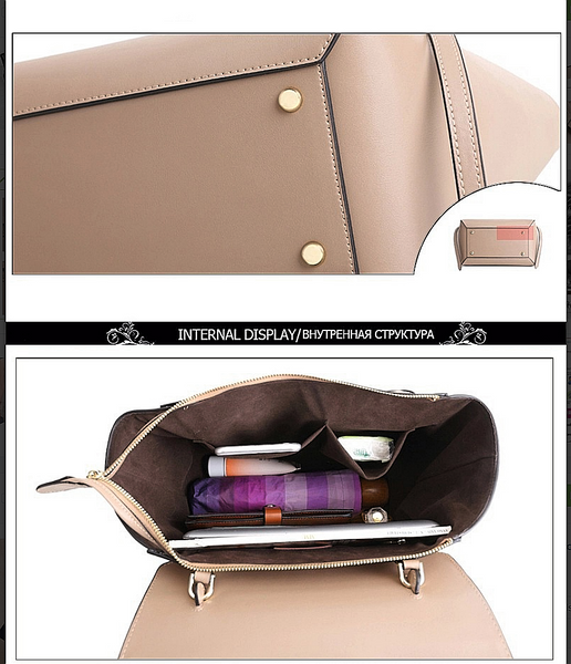 Kajie New Trapeze Catfish Luxury Womens Genuine Leather Shoulder Bag - kdb solution