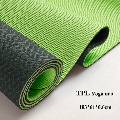 6MM TPE Non-slip Yoga mats fitness NOTE* Please allow 2-3 weeks for Delivery - kdb solution