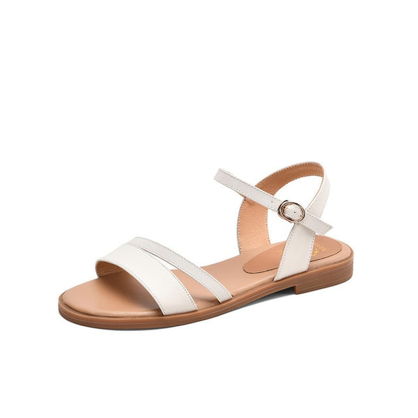 Women's genuine leather casual sandals - kdb solution