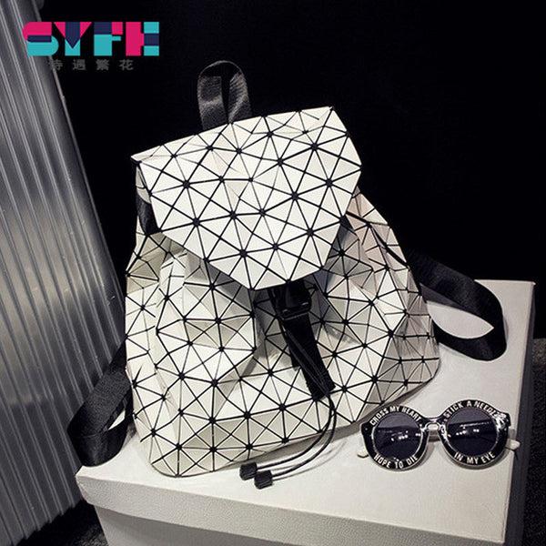 Laser Geometric Bao Bao Women Backpack Bags - kdb solution