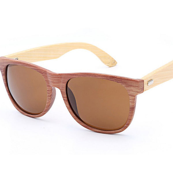 Bamboo Wooden Mirror Sunglasses 6 colours - kdb solution