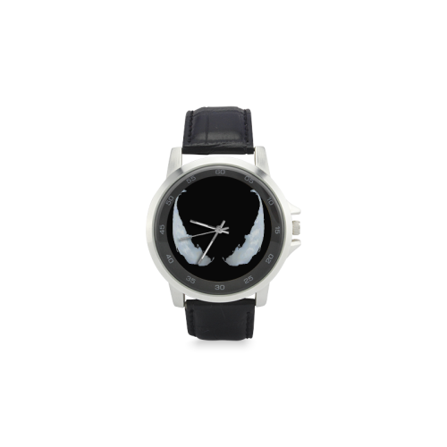 Venom 4 Unisex Stainless Steel Leather Strap Watch(Model 202) - kdb solution