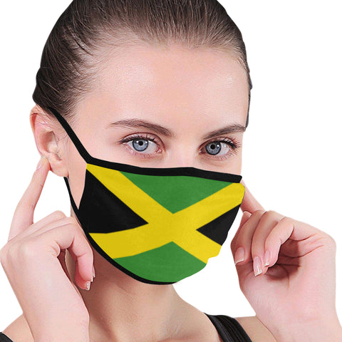 Jamaica print Mouth Mask - kdb solution