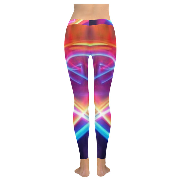Tie Dye Low Rise Leggings (Invisible Stitch) (Model L05) - kdb solution
