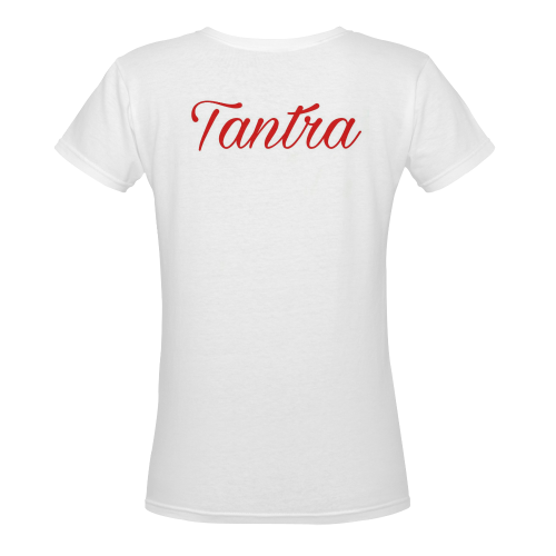 Tantra Women's Deep V-neck T-shirt (Model T19) - kdb solution