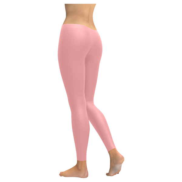 Pink Low Rise Leggings (Model L05) XXS-XXXXXL - kdb solution