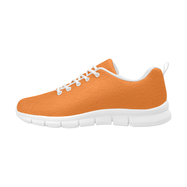 Orange Women's Breathable Running Shoes (Model 055) - kdb solution