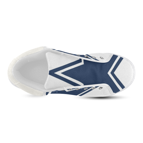 Dallas Cowboys Men's Chukka Canvas Shoes (Model 003) - kdb solution