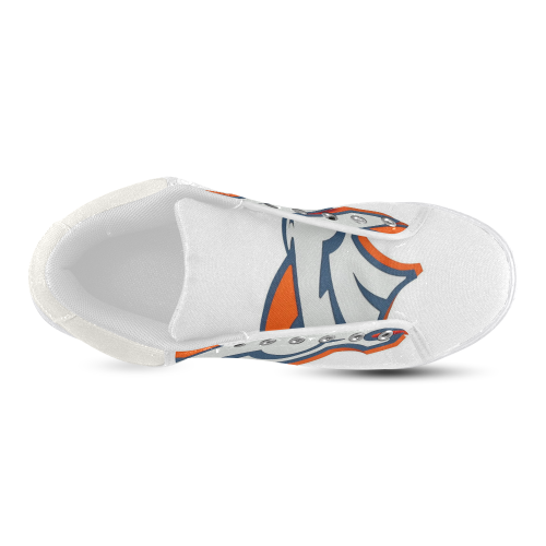 Denver Broncos Men's Chukka Canvas Shoes (Model 003) - kdb solution