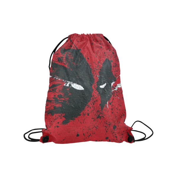 Deadpool Graphic Medium Drawstring Bag Model 1604 (Twin Sides) 13.8"(W) * 18.1"(H) - kdb solution