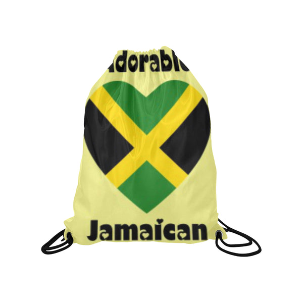 Adorable Jamaica Drawstring Medium Bag Model 1604 (Twin Sides) 13.8"(W) * 18.1"(H) - kdb solution