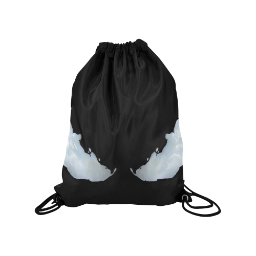 Venom 4 Medium Drawstring Bag Model 1604 (Twin Sides) 13.8"(W) * 18.1"(H) - kdb solution