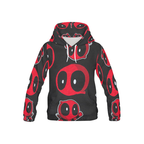 Deadpool All Over Print Hoodie for Kid (USA Size) (Model H13) - kdb solution