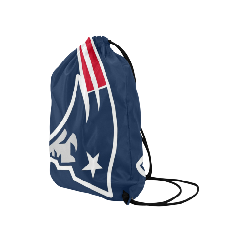 New England Patriots Medium Drawstring Bag Model 1604 (Twin Sides) 13.8"(W) * 18.1"(H) - kdb solution