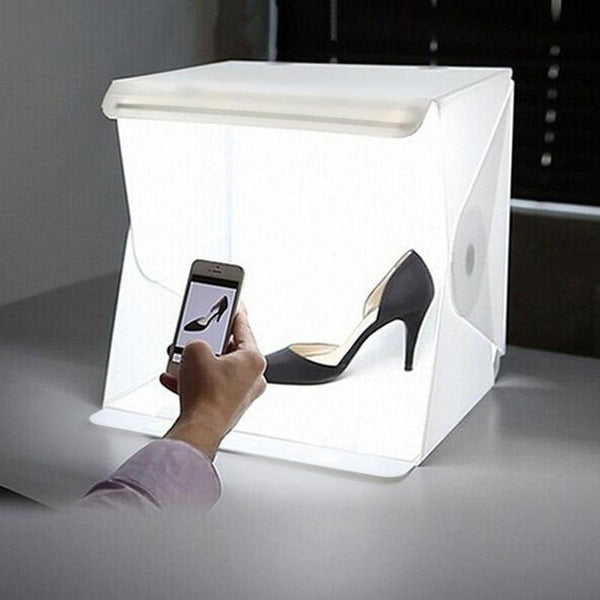 Portable Photo Studio Box with lights 22*24*24cm - kdb solution