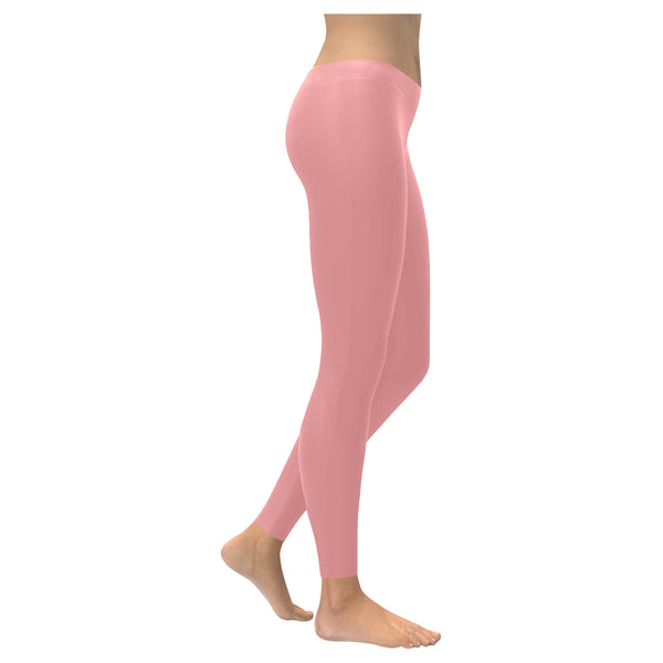 Pink Low Rise Leggings (Model L05) XXS-XXXXXL - kdb solution
