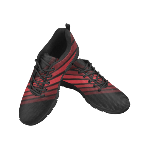 KDB Torsion Red and Black Men's Breathable Running Shoes (Model 055) - kdb solution