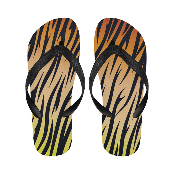 Tiger Stripes Flip Flops for Men/Women (Model 040) - kdb solution