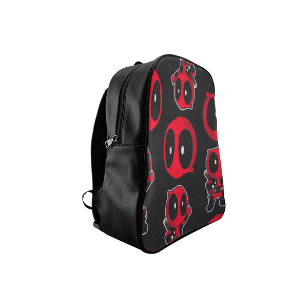 Deadpool Mask School Backpack/Large (Model 1601) - kdb solution