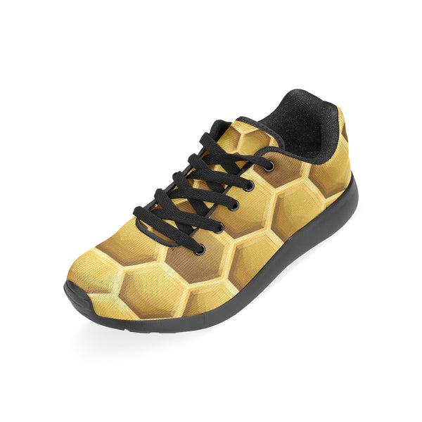 Gold honeycomb Men’s Running Shoes (Model 020) - kdb solution