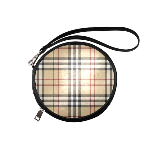 Burberry Pattern Round Makeup Bag (Model 1625) - kdb solution