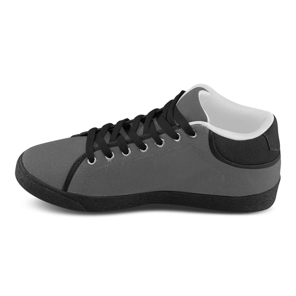 Grey Men's Chukka Canvas Shoes (Model 003) - kdb solution