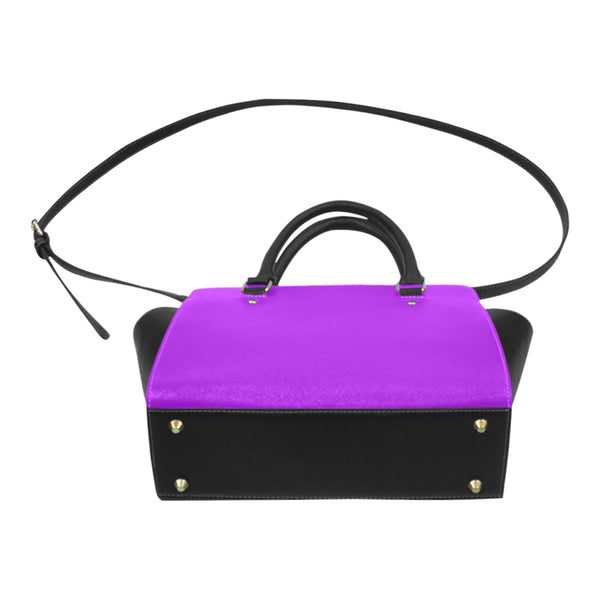 Purple Classic Shoulder Handbag (Model 1653) - kdb solution