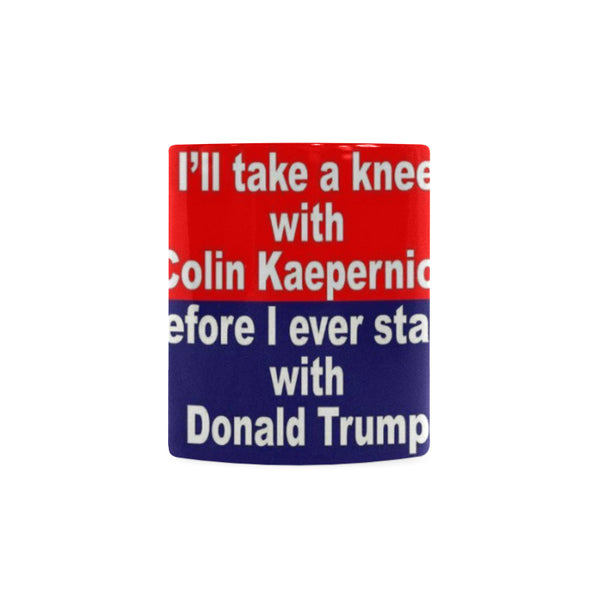 Donald Trump or Kaepernick White Mug(11OZ) - kdb solution