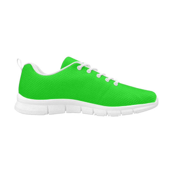 Green Women's Breathable Running Shoes (Model 055) - kdb solution