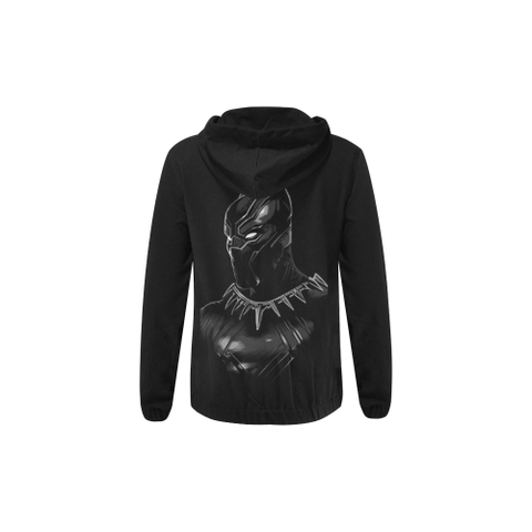 Black Panther All Over Print Full Zip Hoodie for Kid (Model H14) - kdb solution