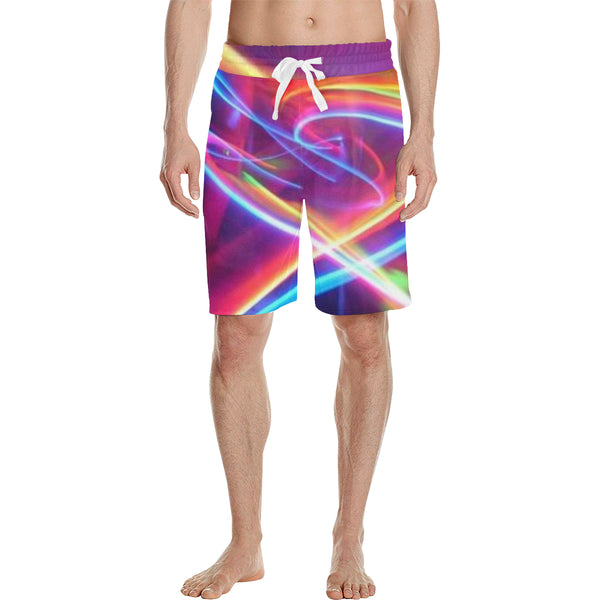 Men's All Over Print Casual Shorts (Model L23) - kdb solution