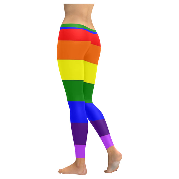 Pride Colours Low Rise Leggings (Invisible Stitch) (Model L05) - kdb solution