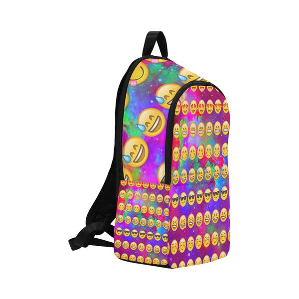 Emojis Fabric Backpack for Adult (Model 1659) - kdb solution