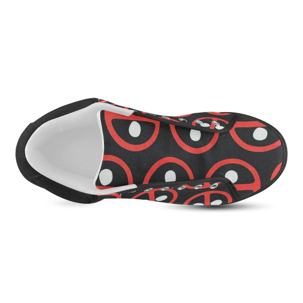 Deadpool 2 Men's Chukka Canvas Shoes (Model 003) - kdb solution