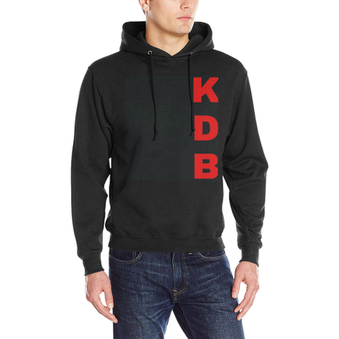 KDB Brand Black Men's Classic Hoodie (Model H17) - kdb solution