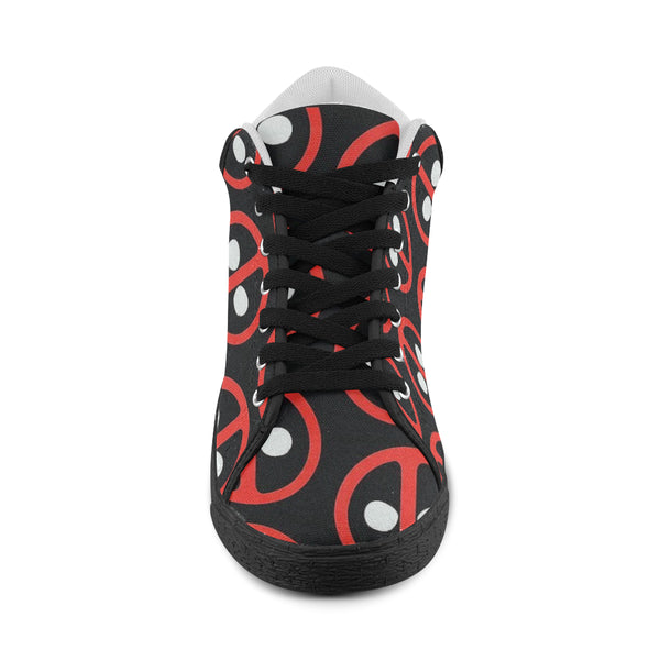 Deadpool 2 Men's Chukka Canvas Shoes (Model 003) - kdb solution