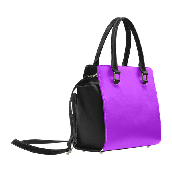 Purple Classic Shoulder Handbag (Model 1653) - kdb solution