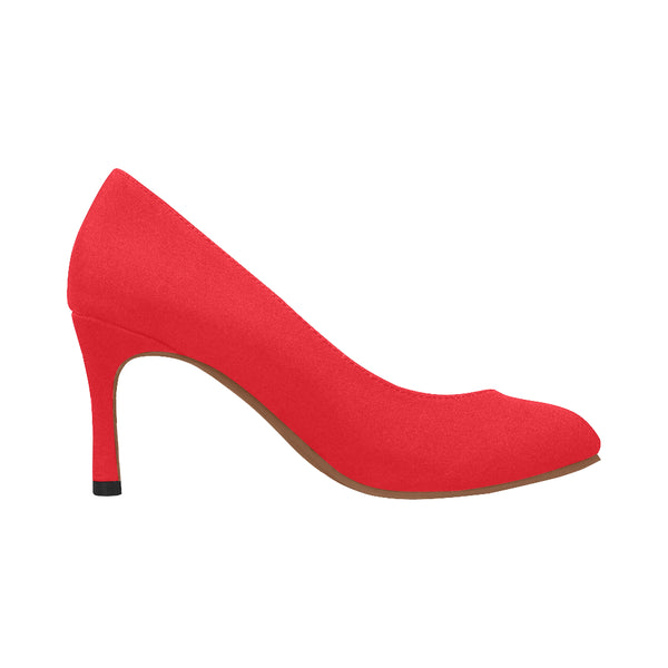 Red Women's High Heels (Model 048) - kdb solution