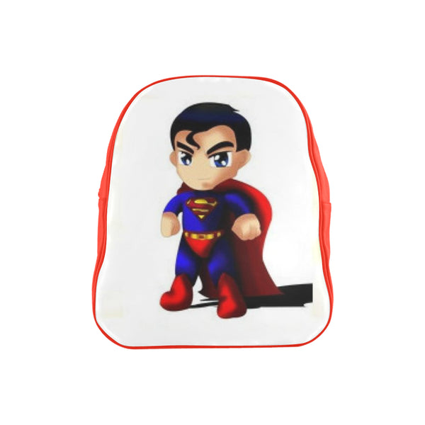 Superman School Backpack (Model 1601)(Small) - kdb solution