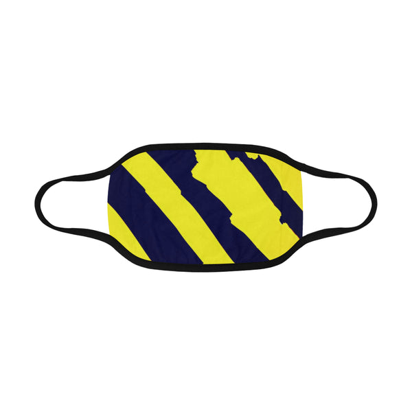 Black and yellow Mouth Mask - kdb solution