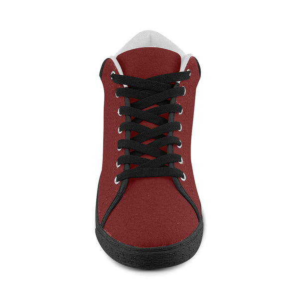 Red Men's Chukka Canvas Shoes (Model 003) - kdb solution